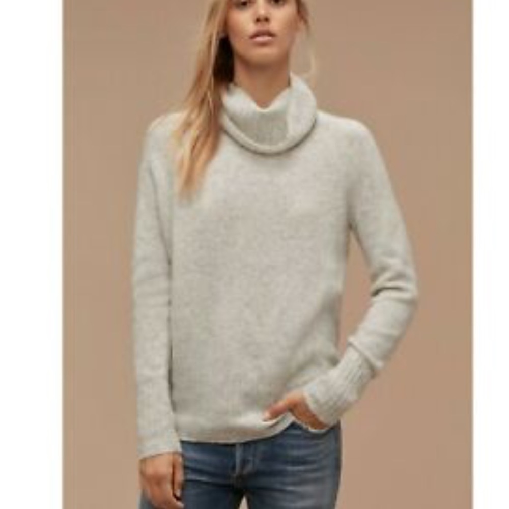 Community Aritzia Wool Yak Cowl Sweater XS